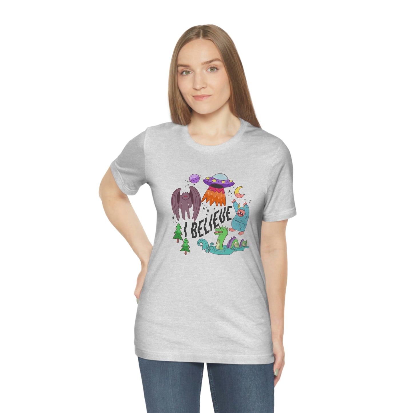 "I Believe" Mythical Creature Cryptids Tee - Unisex Shirt
