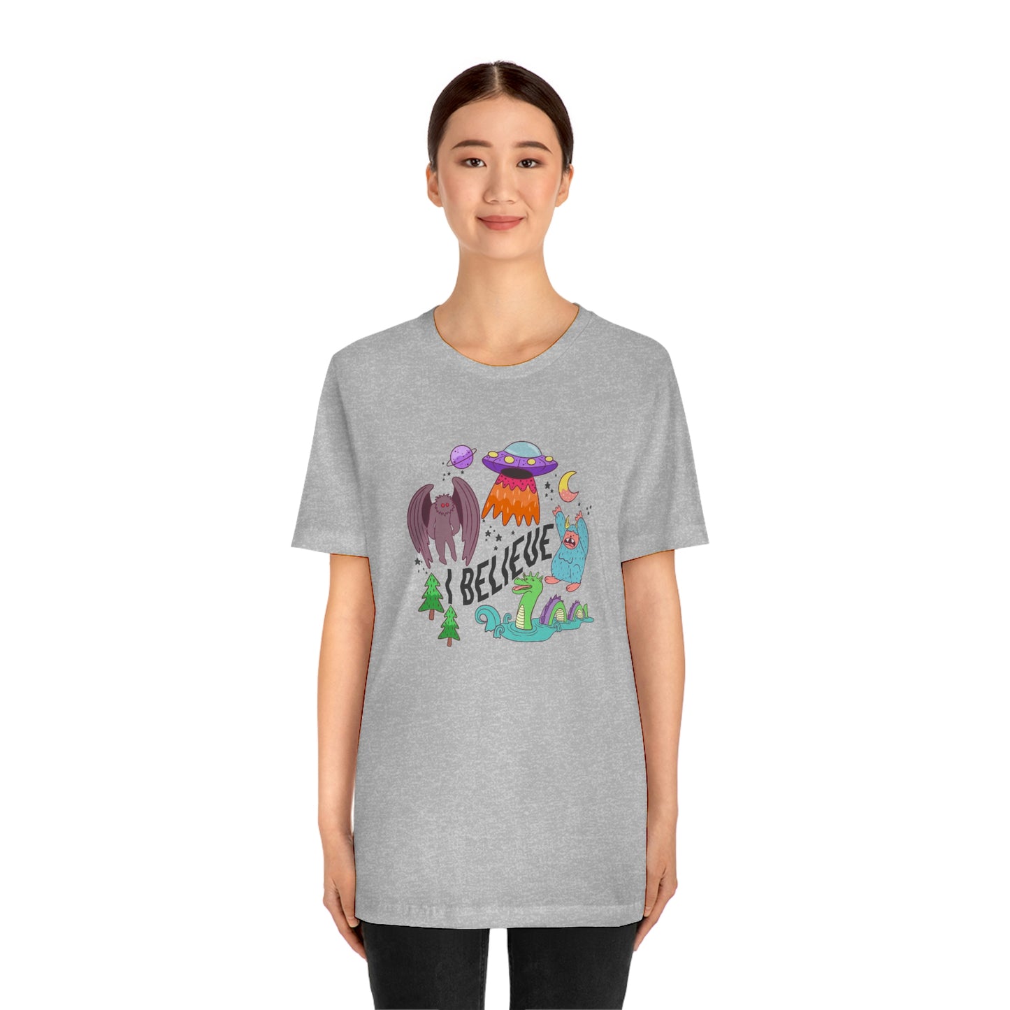 "I Believe" Mythical Creature Cryptids Tee - Unisex Shirt