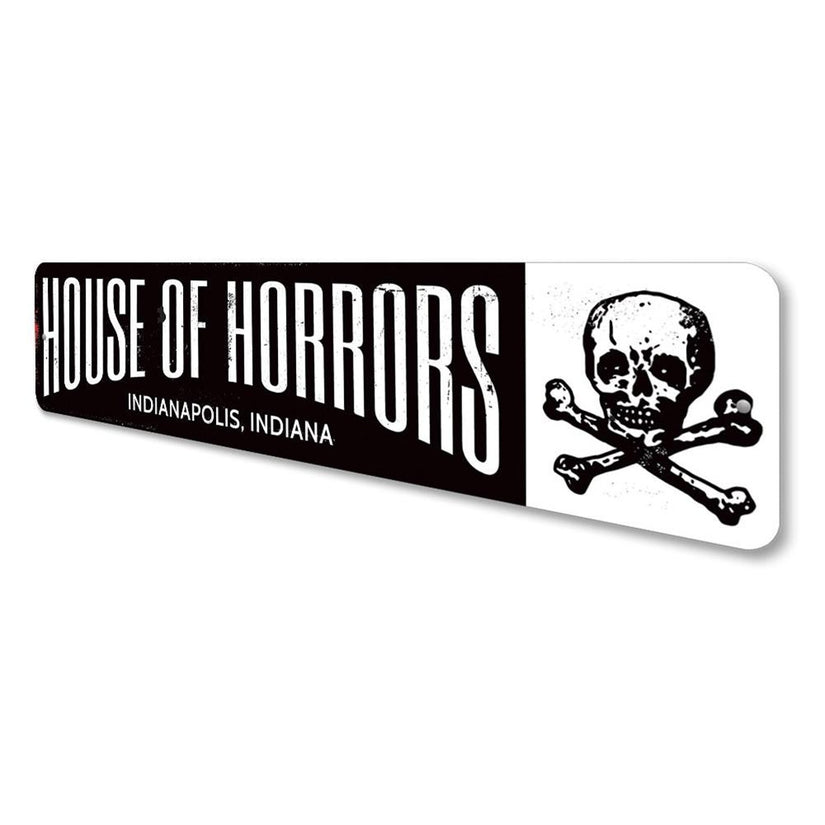 CLEARANCE House of Horrors Sign
