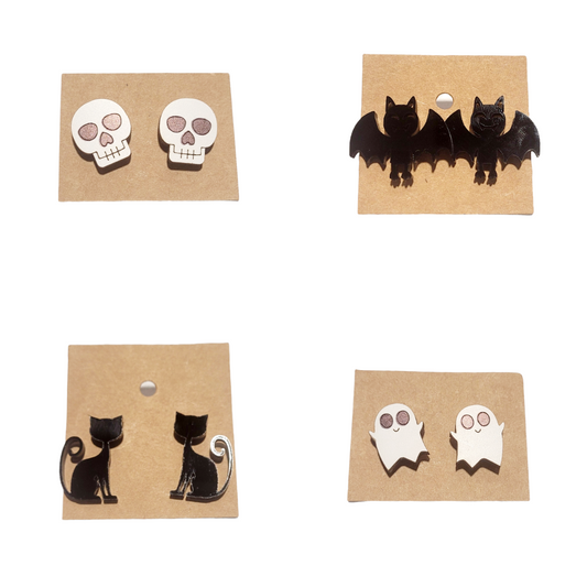 Spooky Stud Earrings