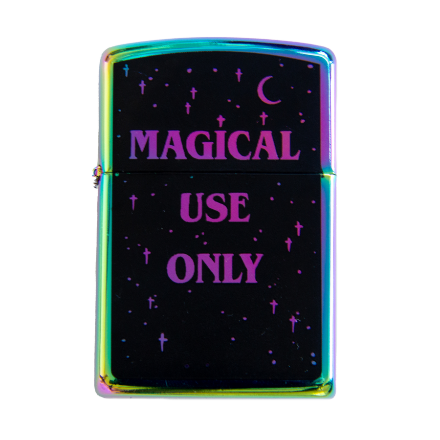 "Magical Use Only" Flip Top Lighter