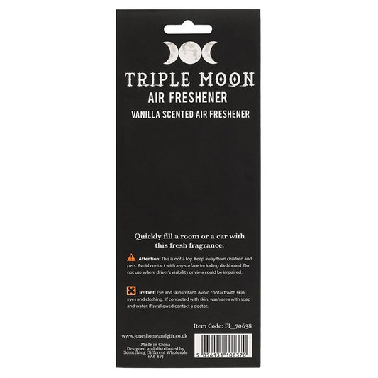 Triple Moon Sweet Vanilla Air Freshener