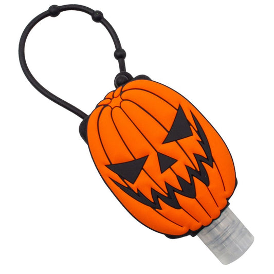 Trick Or Treat Pumpkin Hand Sanitizer Holder