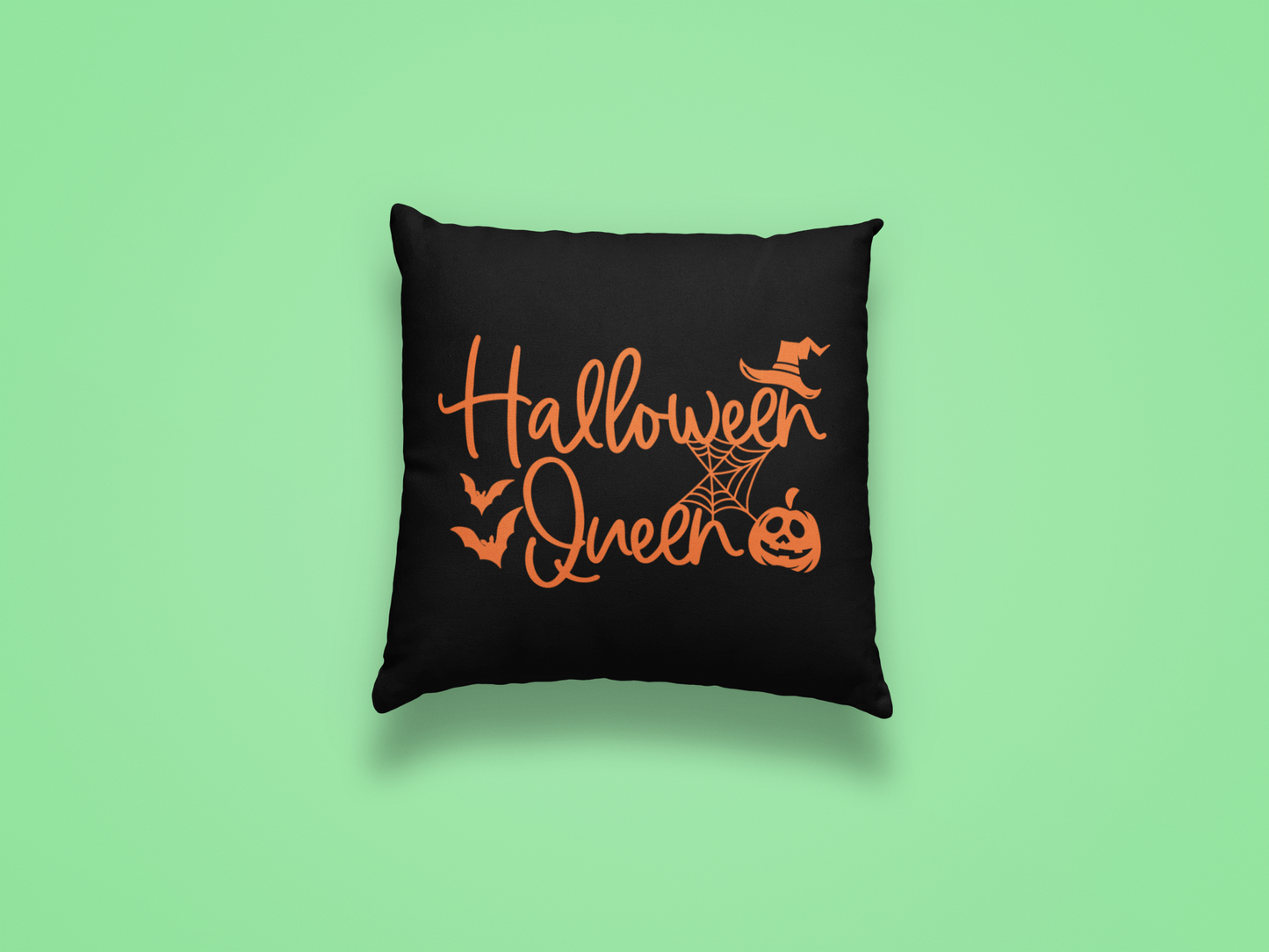 Pillow Cover: Halloween Queen
