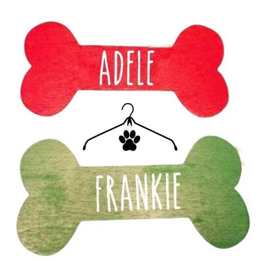 Bone Ornament - Red Or Green