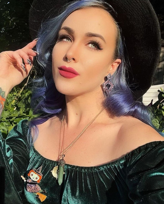 Broomhilda Brooch (Lipstick & Chrome X Johanna Parker)