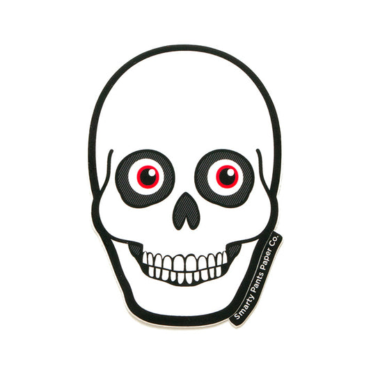 Smarty Pants Paper - Skull Sticker