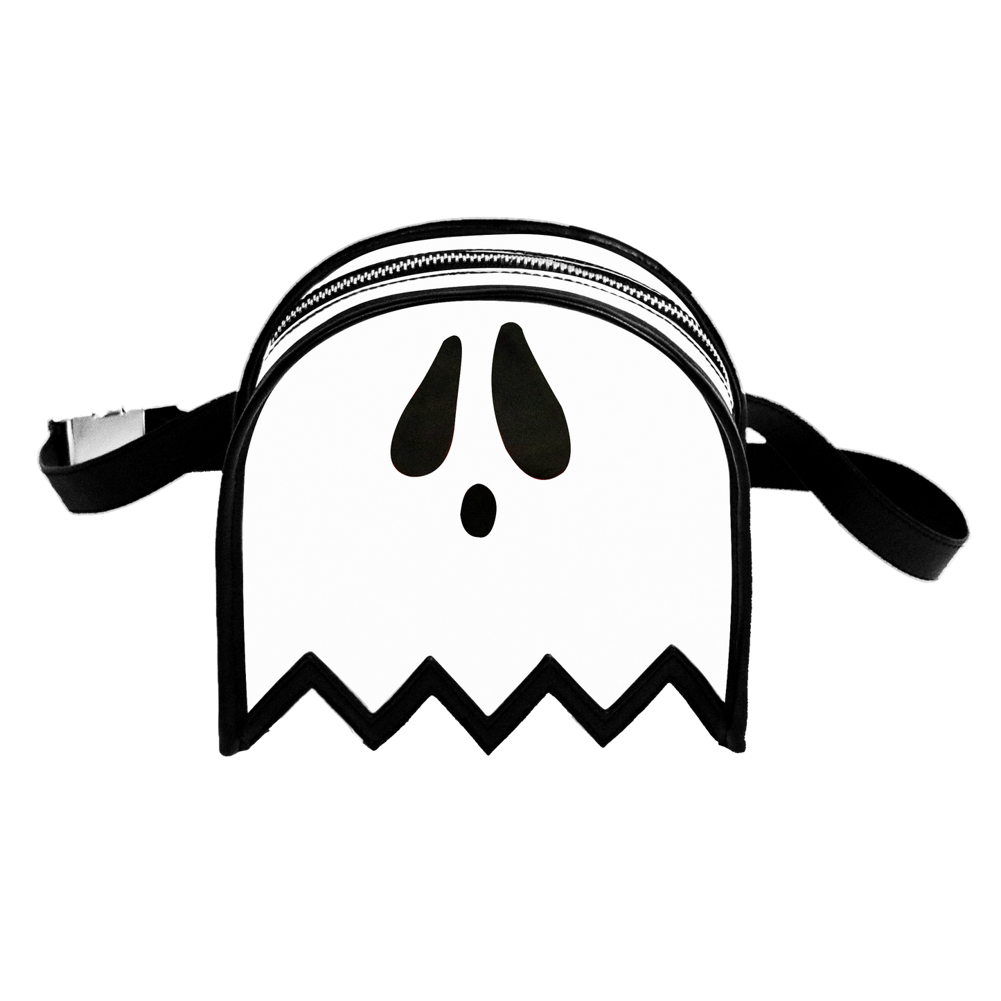 Black & White Ghost Fanny Pack