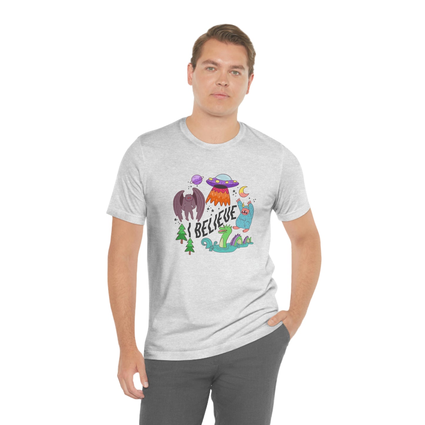 "I Believe" Mythical Creature Cryptids Tee - Unisex Shirt