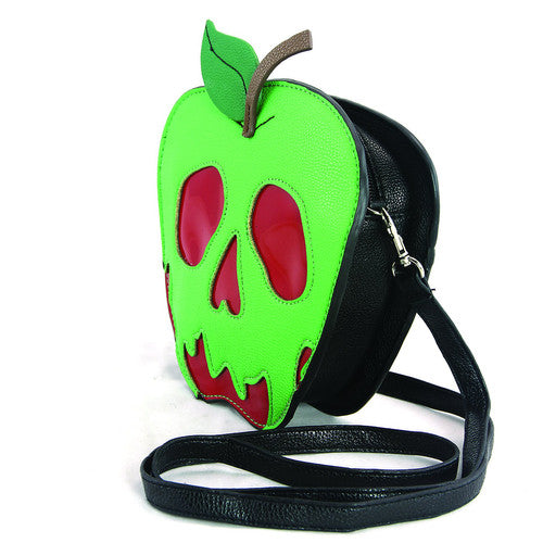 Poisoned Apple Lime Green Crossbody Bag - Purse