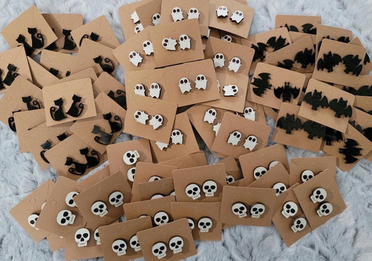 Spooky Stud Earrings