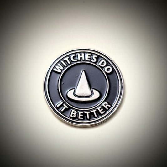 Witches Do It Better Enamel Pin