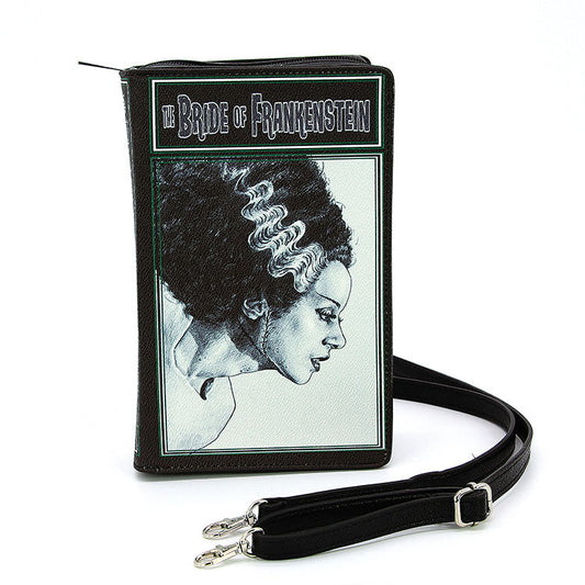 Bride Of Frankenstein Book Clutch Purse - Handbag