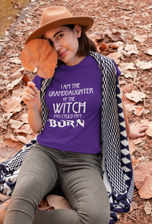 Granddaughter of The Witch Distressed or Solid Tee - Unisex Shirt