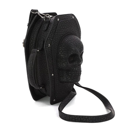Protruded Skull Coffin Bag
