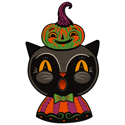 Black Cat & Kinny Brooch (Johanna Parker x Lipstick & Chrome)