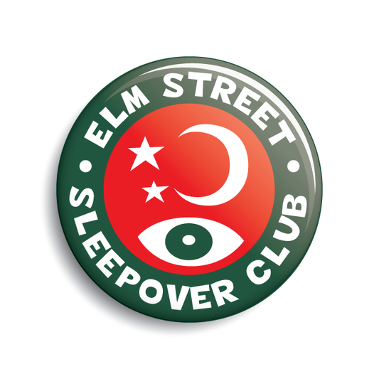 Elm Street Sleepover Club Button (Monsterologist)