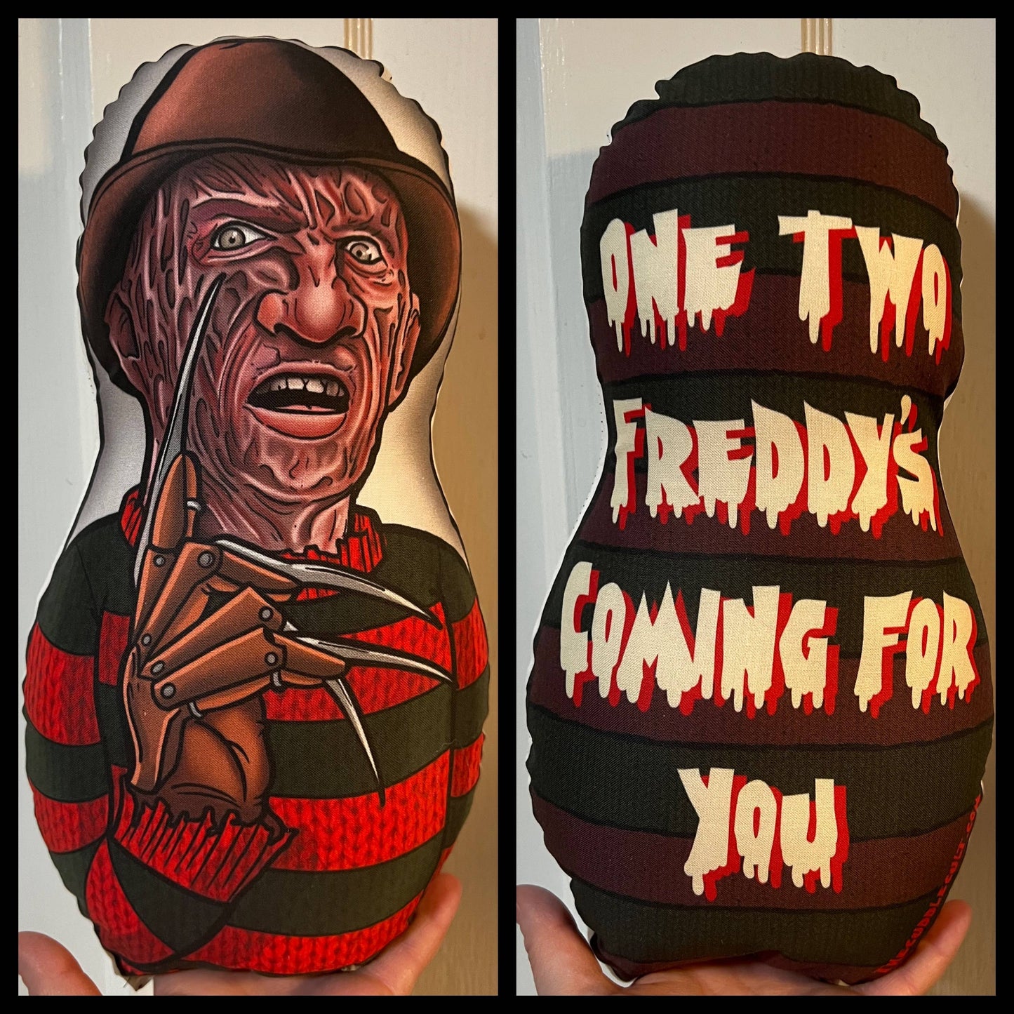 Freddy Krueger Inspired Plush Doll (The Cuddle Cult)
