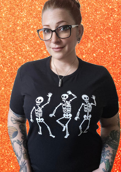 "F* Trump" Skeletons Tee Tee - Unisex Shirt Spooky Creepy Funny Comical Skulls