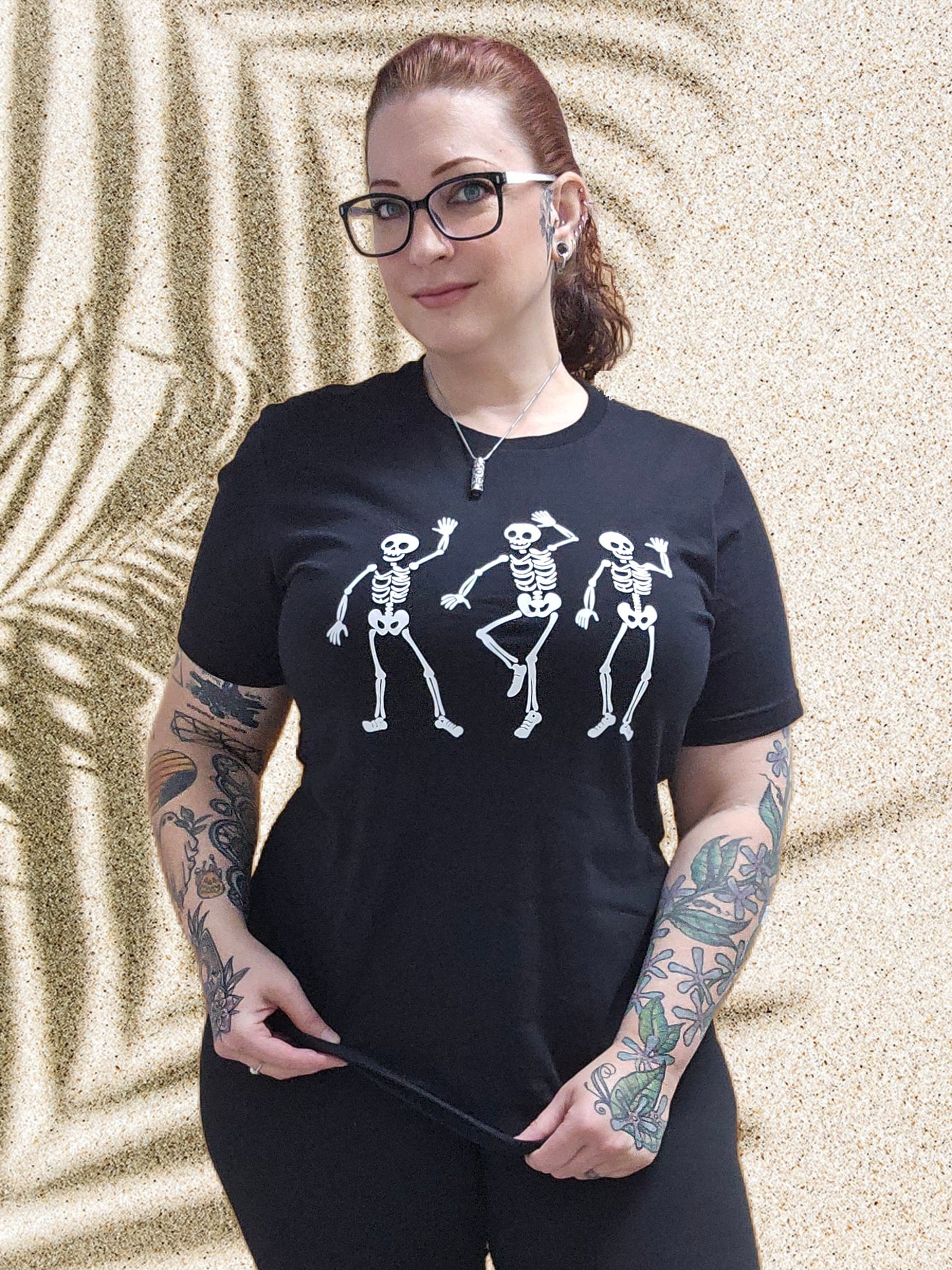 "F* Trump" Skeletons Tee Tee - Unisex Shirt Spooky Creepy Funny Comical Skulls