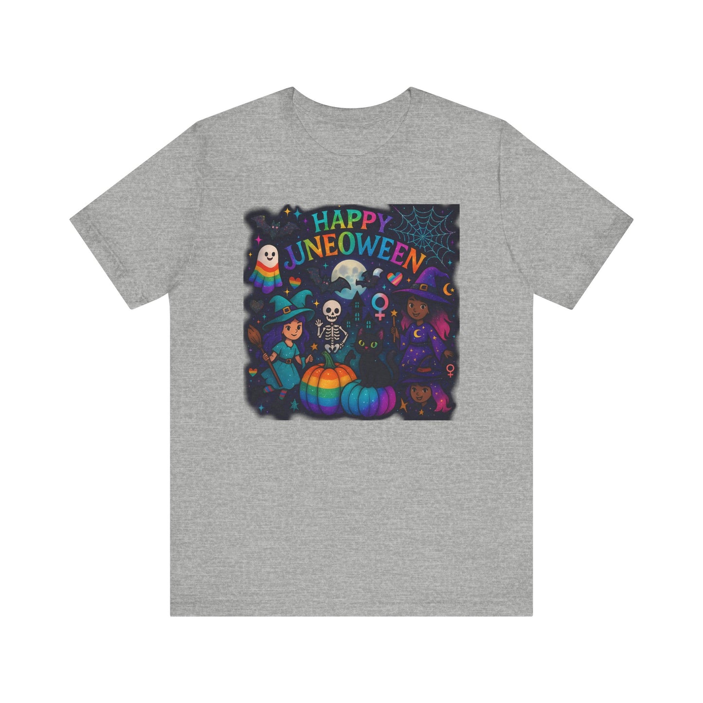 "Happy Juneoween" Unisex Tee Pride Witchy Summerween