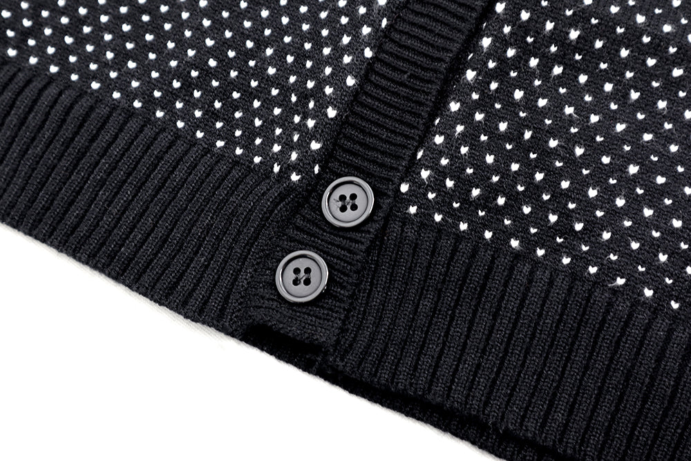 CLEARANCE Ghosts Cardigan Sweater (Orange or Black)