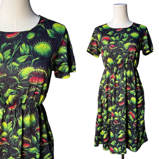 T-shirt Dress - Venus Fly Traps