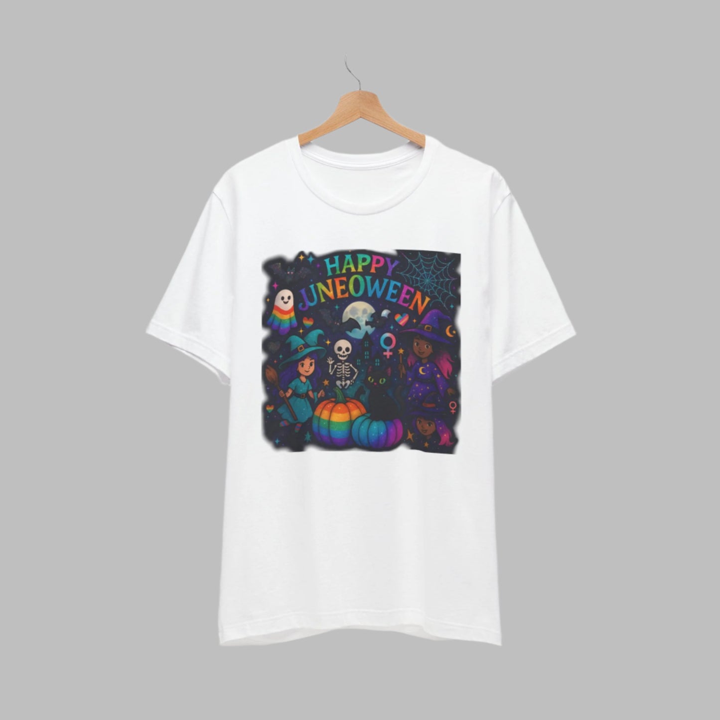 "Happy Juneoween" Unisex Tee Pride Witchy Summerween