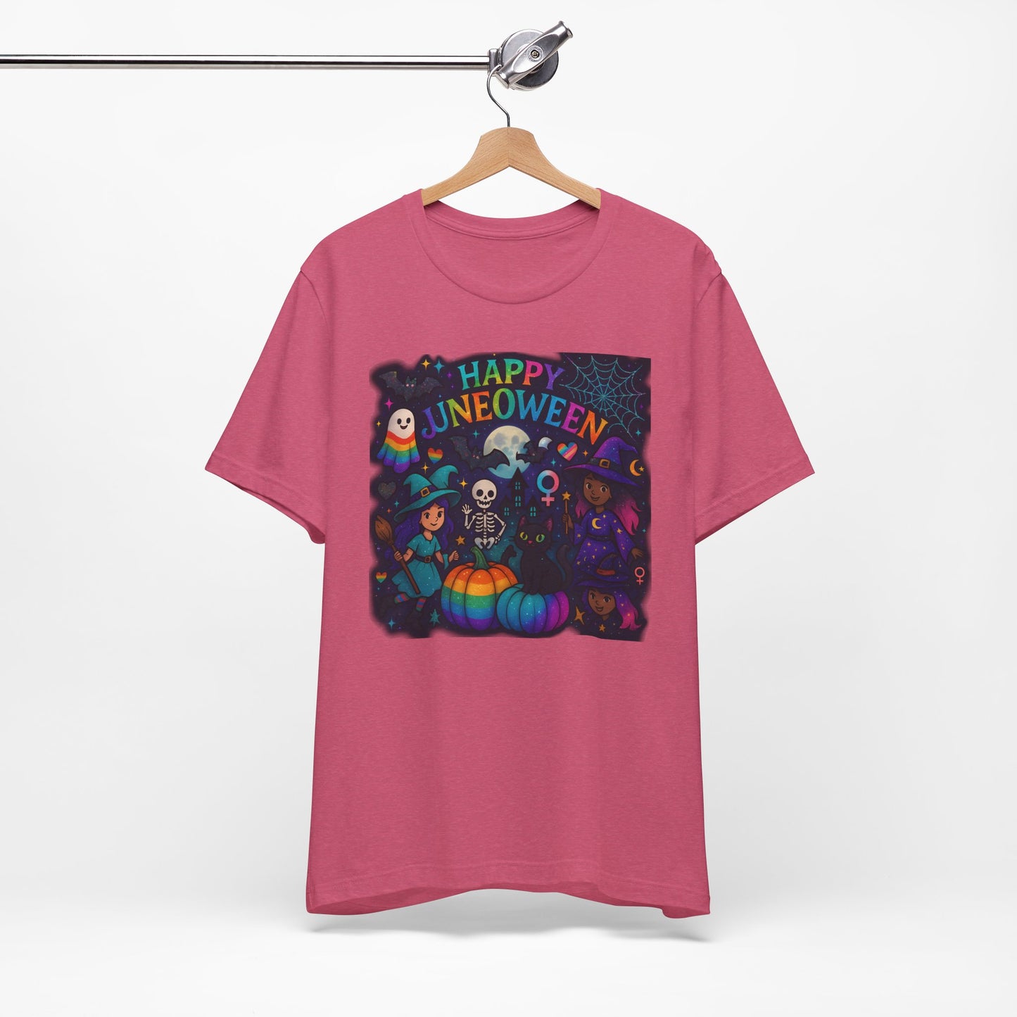 "Happy Juneoween" Unisex Tee Pride Witchy Summerween