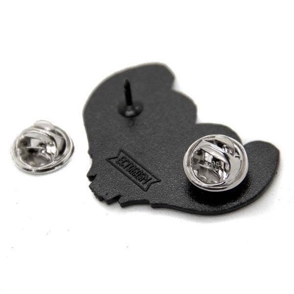 You're Never Alone If You Have Demons Ghost Enamel Pin (Ectogasm)