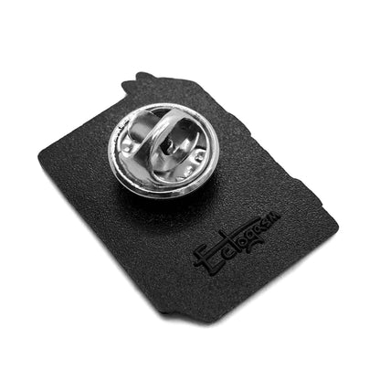 "Book of Hexes, Horrors, and Happiness" Grimoire Enamel Pin (Ectogasm)