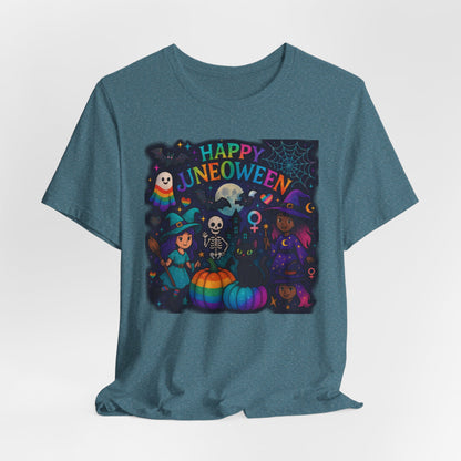 "Happy Juneoween" Unisex Tee Pride Witchy Summerween