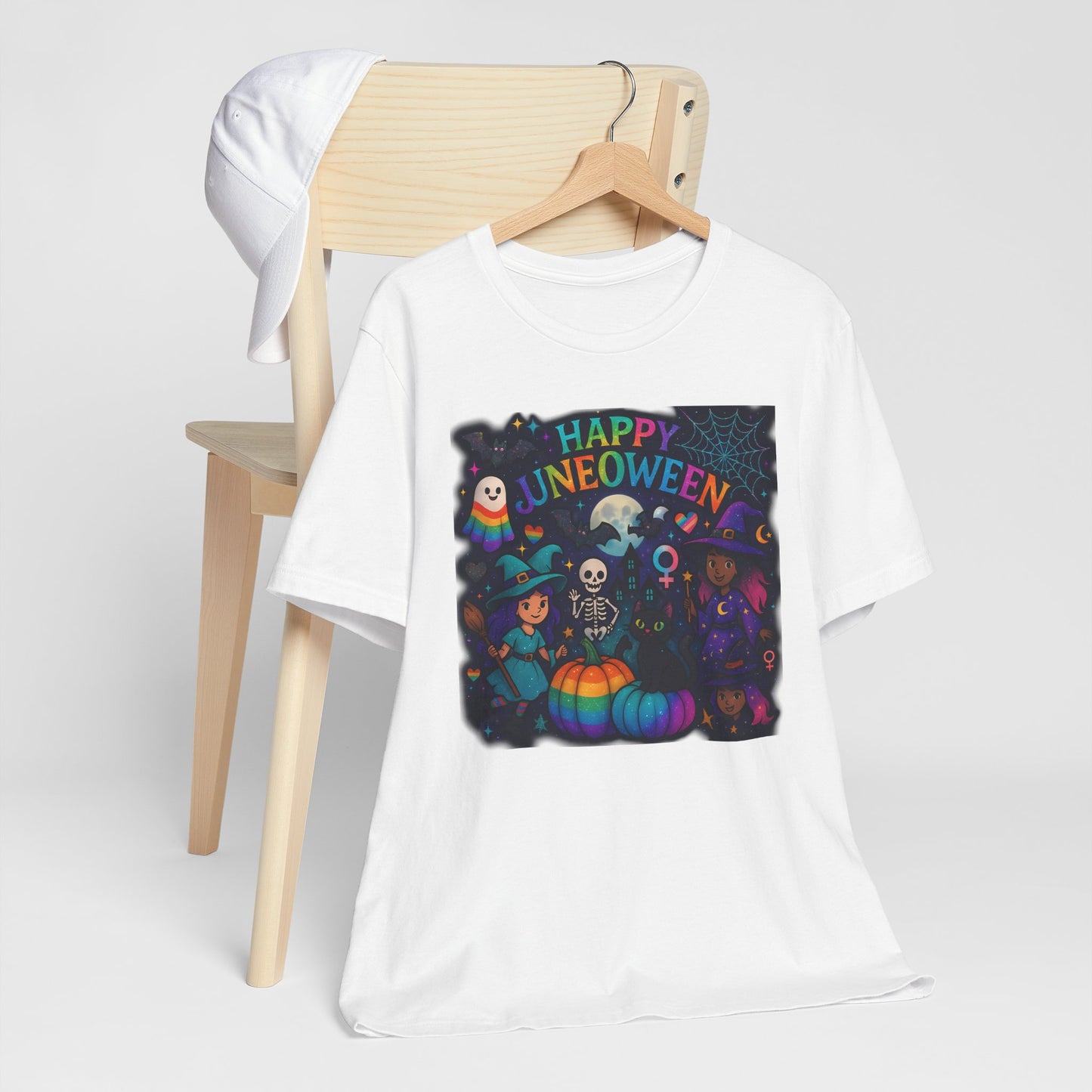 "Happy Juneoween" Unisex Tee Pride Witchy Summerween
