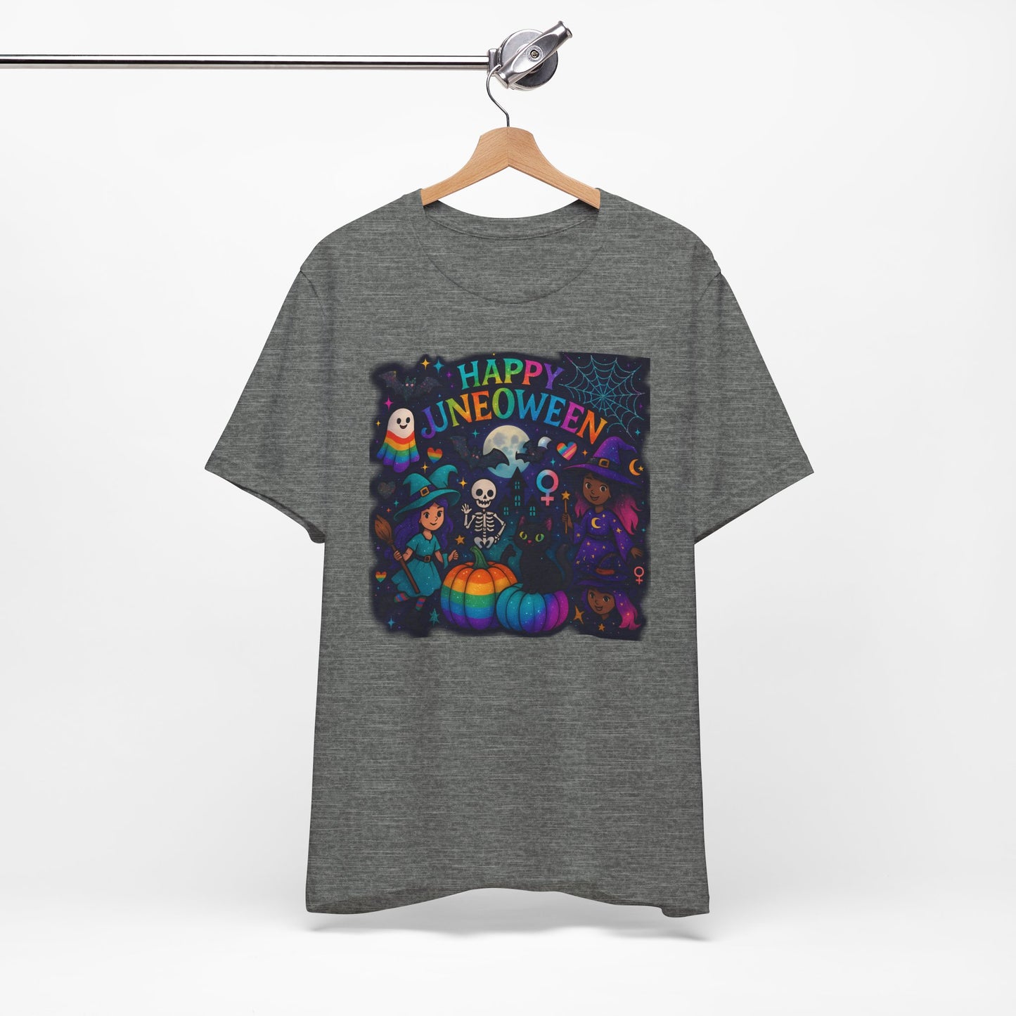 "Happy Juneoween" Unisex Tee Pride Witchy Summerween