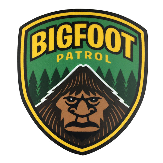 Bigfoot Patrol Patch Sticker (Monsterologist)