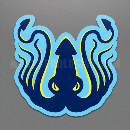 Kraken Creature Cryptozoology Sticker (Monsterologist)