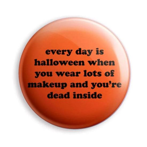 "Halloween is Every Day Magnet" Orange (Krystan Saint Cat)