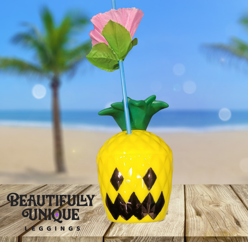 Summerween Tumbler (Jack-o-Melon or Carved Pineapple)