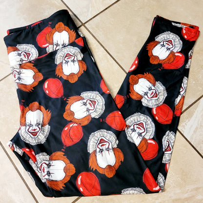 Bloody Pennywise (Semi-Exclusive) - High-quality Handcrafted Vibrant Leggings