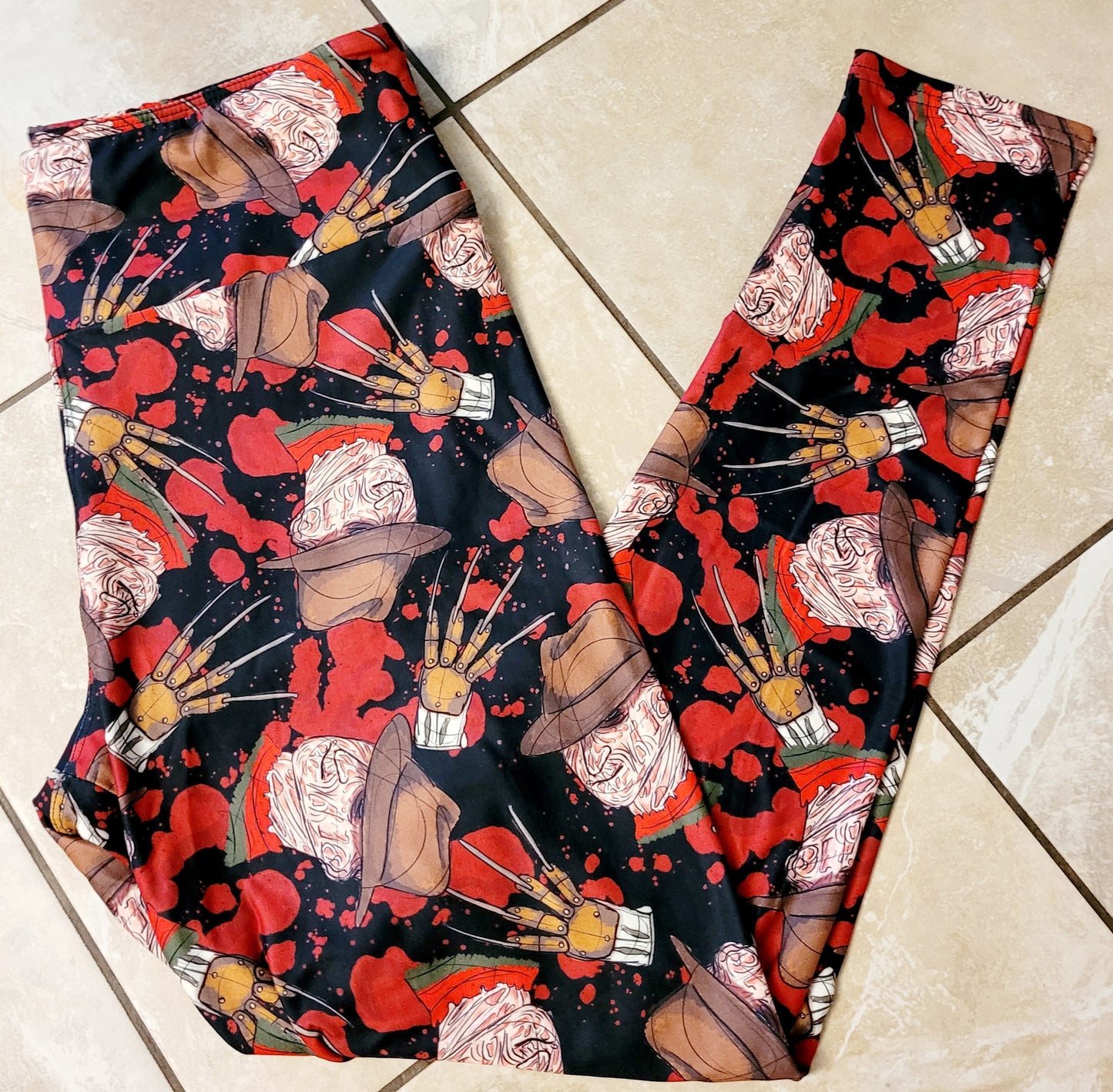 Bloody Freddy (Semi-Exclusive) - High-quality Handcrafted Vibrant Leggings