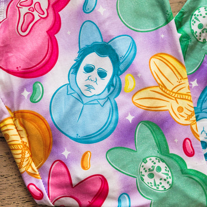 Horror Peeps (Semi-Exclusive) - High-quality Handcrafted Vibrant Leggings