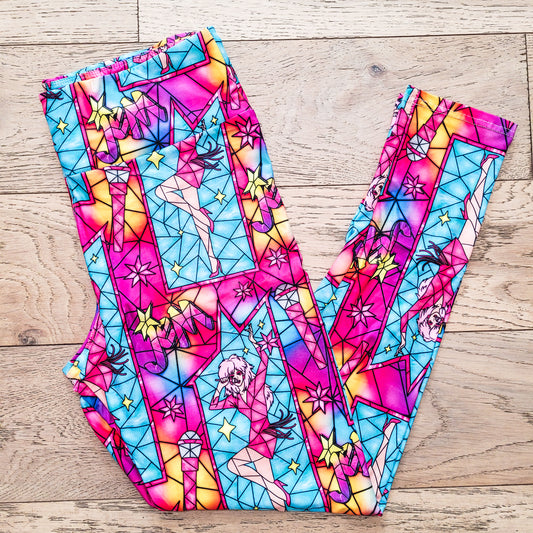 Outrageous Glass (Semi-Exclusive) - High-quality Handcrafted Vibrant Leggings