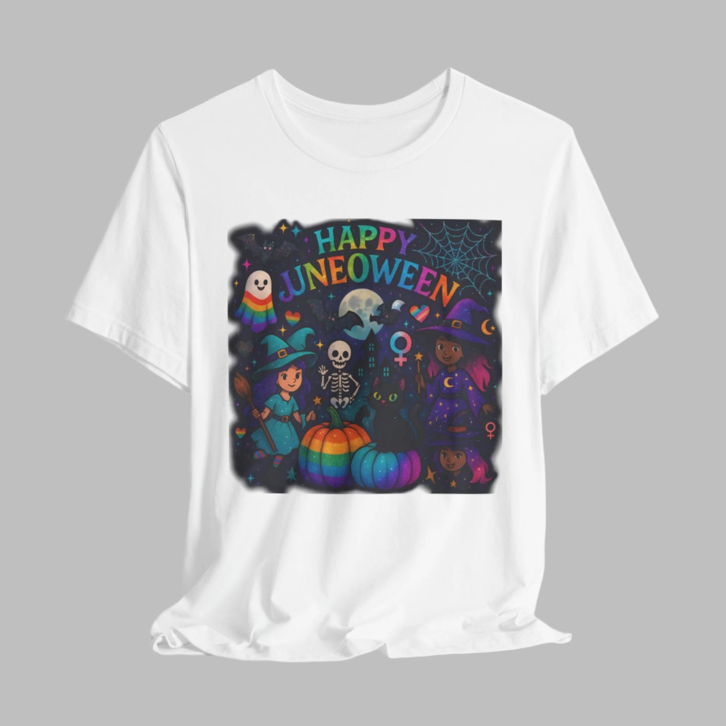 "Happy Juneoween" Unisex Tee Pride Witchy Summerween