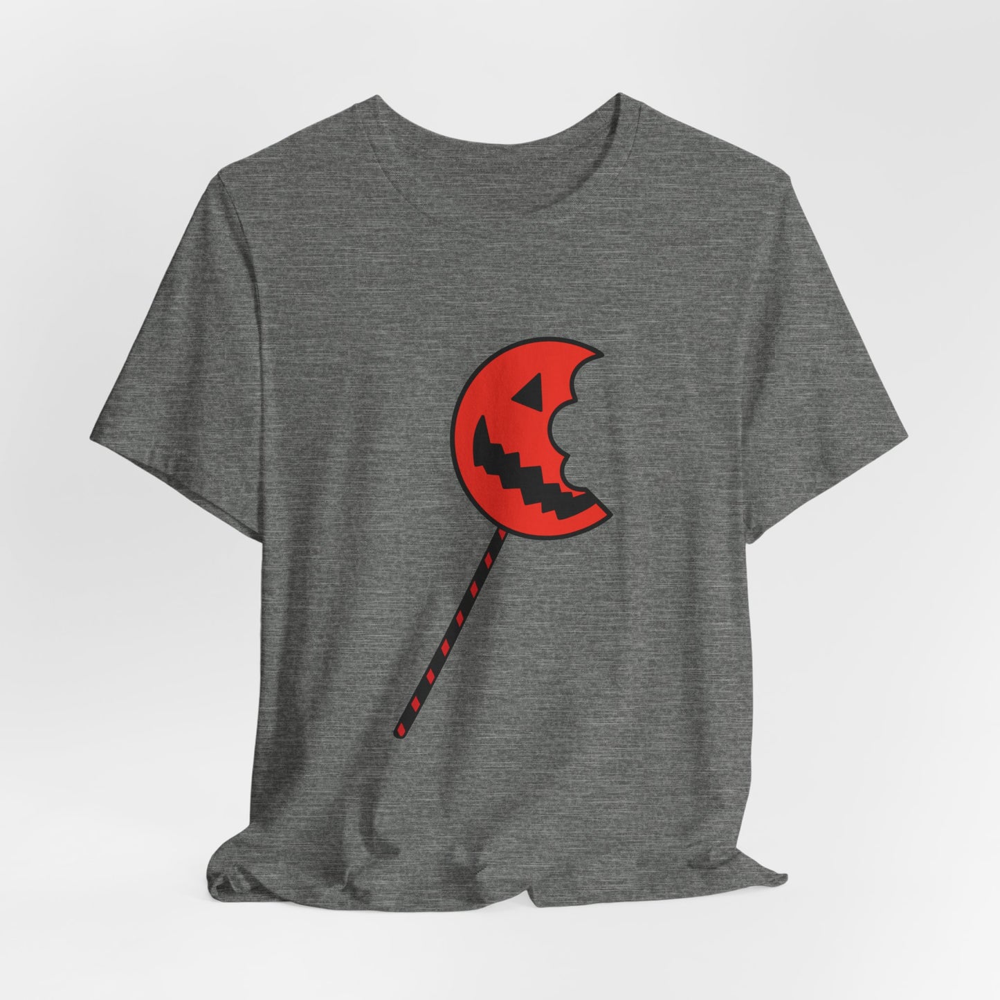 Trick r Treat Lollipop Sucker Unisex Jersey Short Sleeve Tee