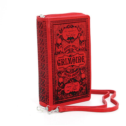 Grimoire Book Clutch Bag