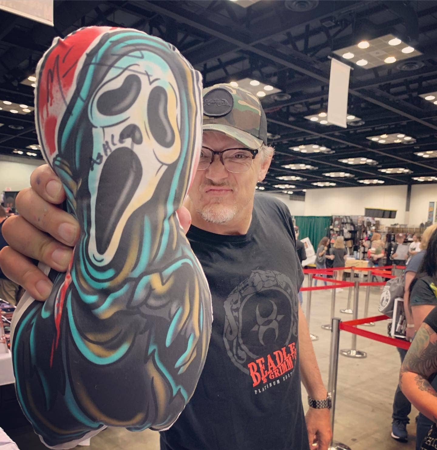 Ghostface Scream Inspired Plush Doll (The Cuddle Cult)