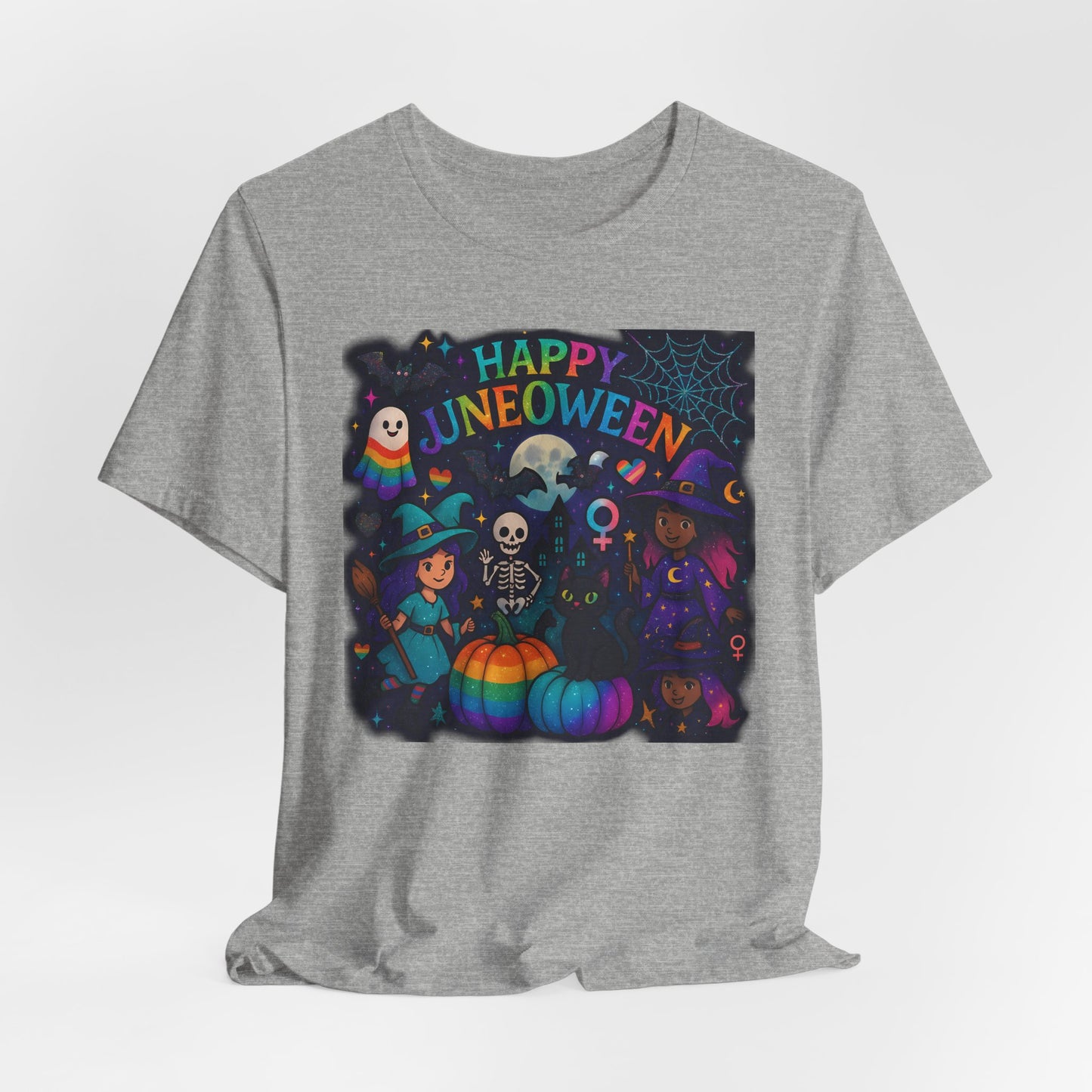 "Happy Juneoween" Unisex Tee Pride Witchy Summerween