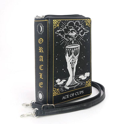 Oracle Book Clutch Bag, Tarot Inspired Accessory