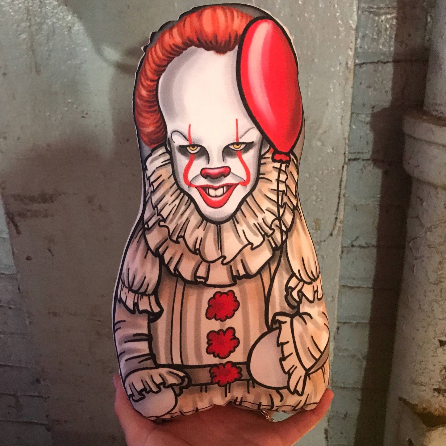 IT Pennywise Clown Inspired Plush Doll (The Cuddle Cult)