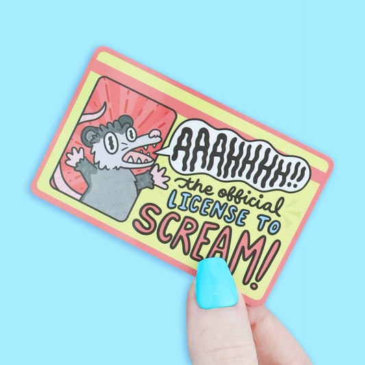 License to Scream, Anxiety, Fake ID, Fake Drivers License (Turtle's Soup)